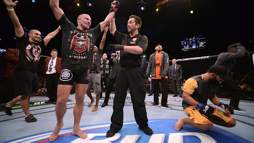 Kamaru Usman mimicked St-Pierre for Johny Hendricks' fight camp: 'I was doing Georges better than Georges' 3 Georges St-Pierre vs. Johny Hendricks