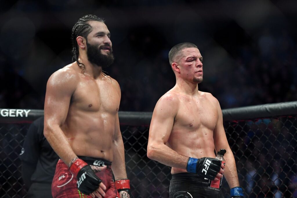 Jorge Masvidal and Nate Diaz