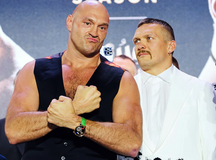 Drake slaps massive $565,000 bet on Tyson Fury to beat Oleksandr Usyk in undisputed title fight tonight 3 Fury Usyk 5