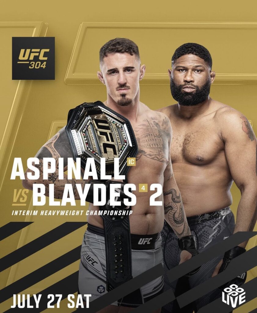 Jon Jones is tired of being 'begged' to fight Tom Aspinall: 'I'm done with the distractions' 4 Aspinall vs. Blaydes