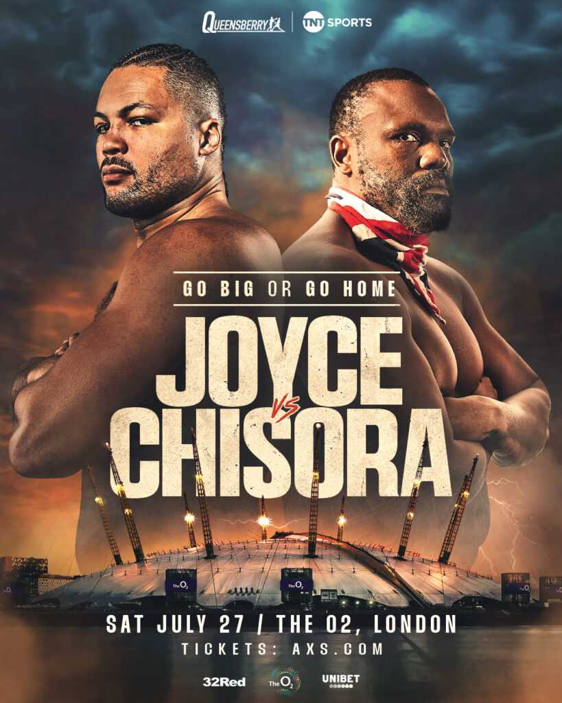 Joe Joyce vs Derek Chisora Poster