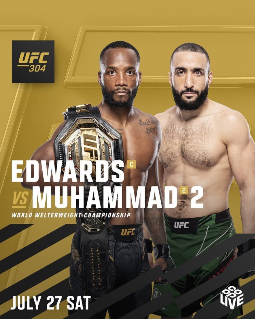 Leon Edwards Vs. Belal Muhammad