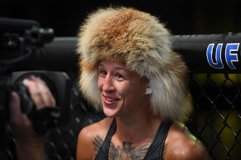 UFC star Mariya Agapova reveals she works as 'Trap house' tattoo artist amid fight delay: 'I know how to save people' 4 Mariya Agapova UFC Josh Hedges