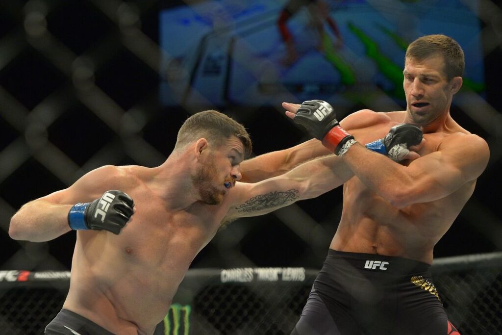 Biggest Underdog Upsets in UFC History 6 Michael Bisping vs Luke Rockhold