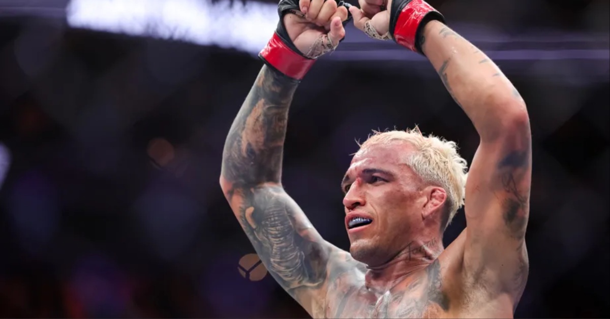 Charles Oliveira welcomes welterweight fight after Colby Covington call out he talks a lot