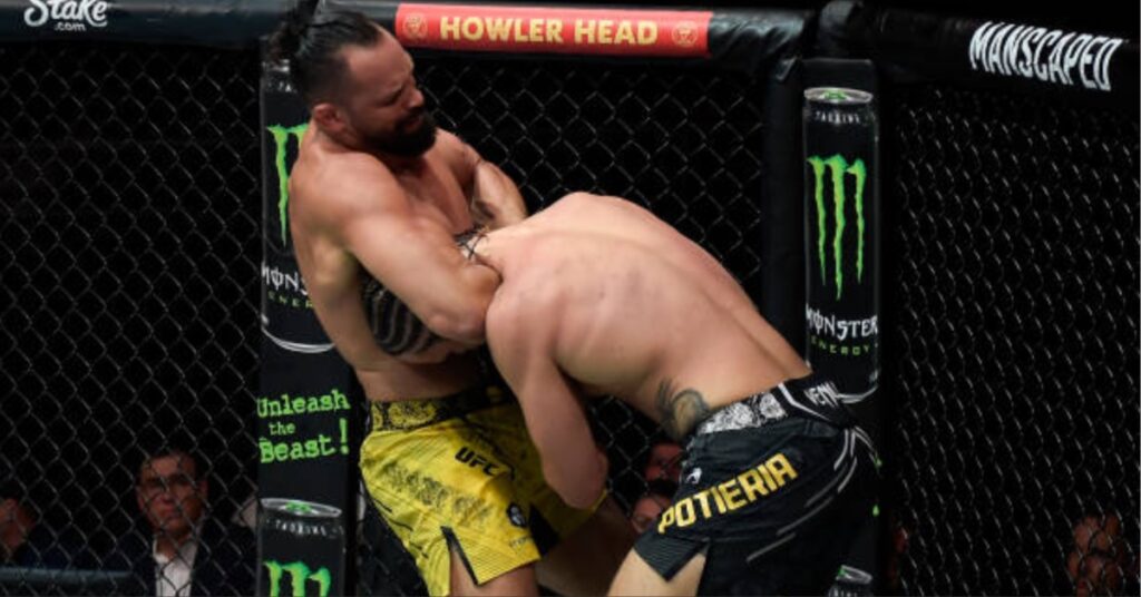 Michel Pereira lands stunning guillotine choke win in 54 seconds against Ihor Portieria UFC 301