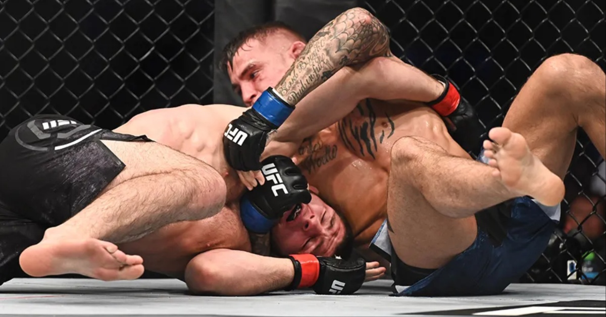Khabib Nurmagomedov planned to allow Dustin Poirier put guillotine choke on him in 2019: ‘He told me’