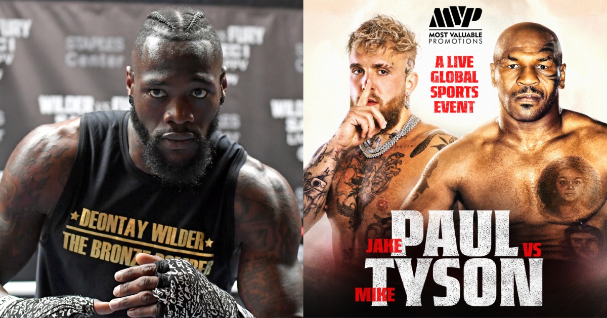 Deontay Wilder afraid Mike Tyson will be ‘hit into a coma’ in Jake Paul fight on July 20: ‘I don’t want to see it’