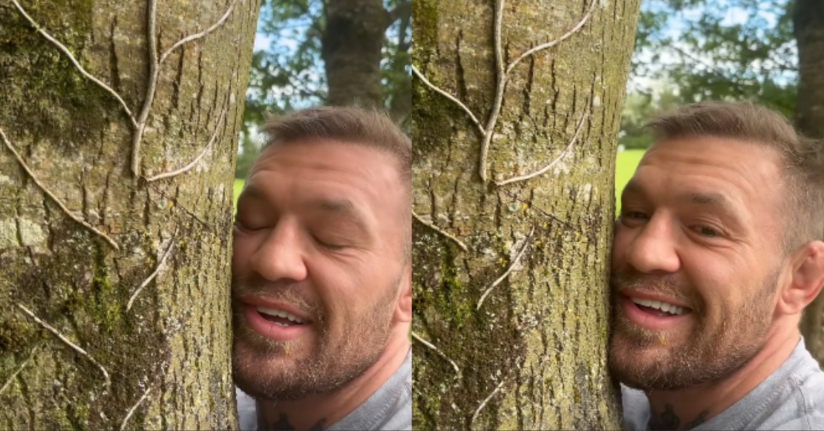 Watch – Conor McGregor gets in touch with nature ahead of his fight against Michael Chandler at UFC 303