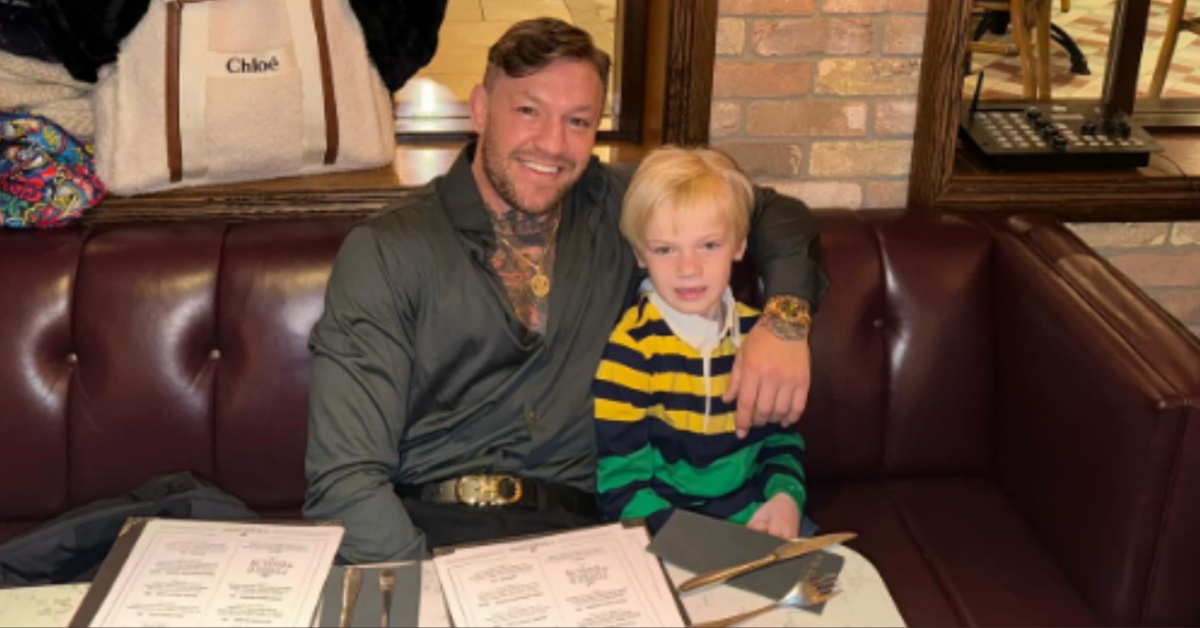 Watch – UFC megastar Conor McGregor offers parenting advice to patrons at his Black Forge Inn pub