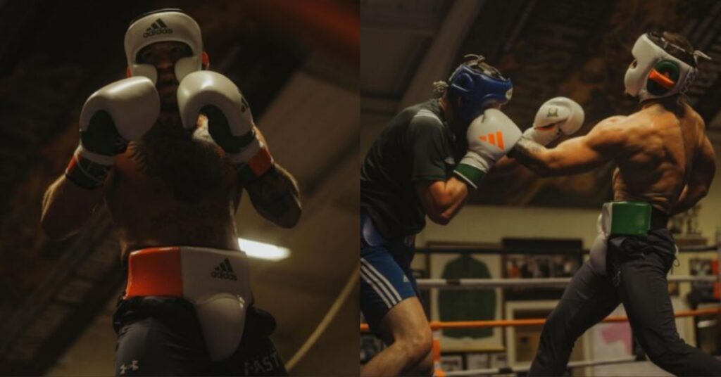 Video - Conor McGregor rocks sparring partner in brand new training footage ahead of UFC 303
