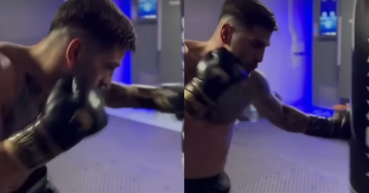 Video – UFC champ Ilia Topuria shows off his power ahead of proposed title fight with  Max Holloway