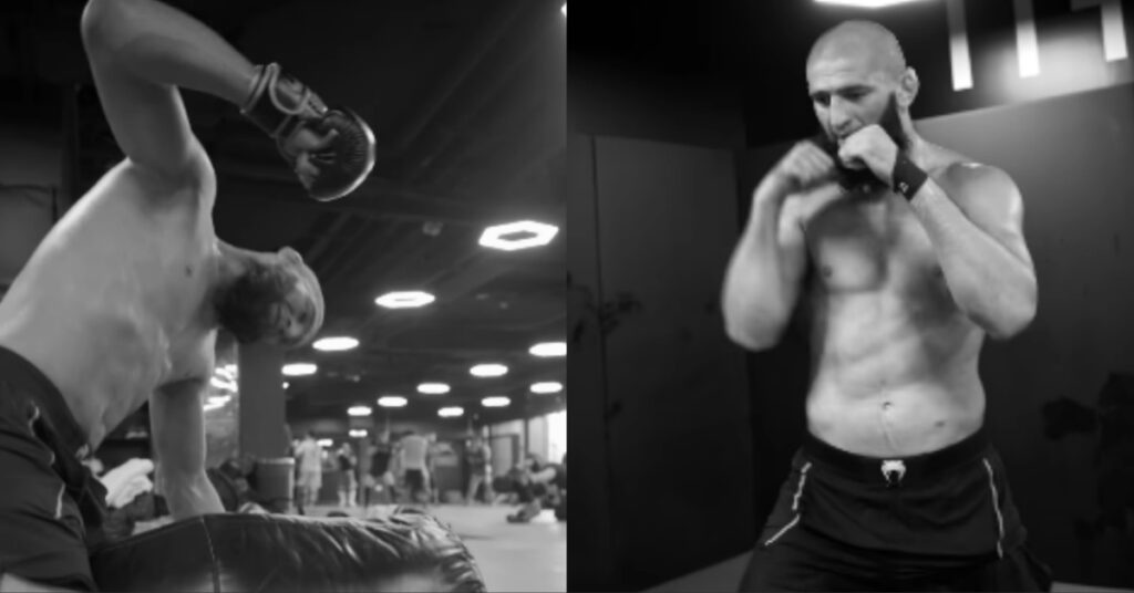 Video - Khamzat Chimaev looking sharp in training montage ahead of Robert Whittaker fight in Saudi Arabia