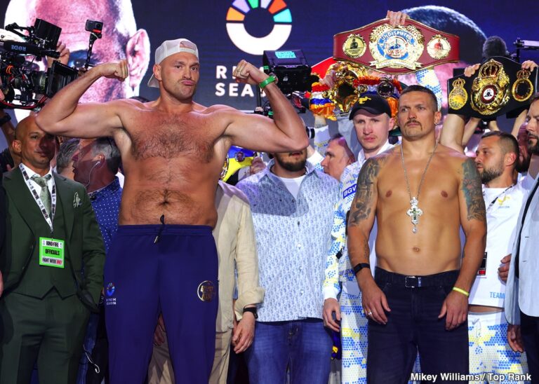 Tyson Fury vs Oleksandr Usyk pose 2 768x548 1