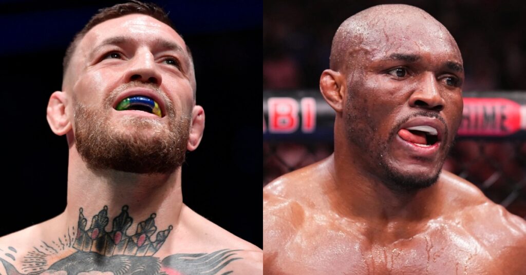 Conor McGregor rips bald little Malteser head Kamaru Usman you're nothing to me