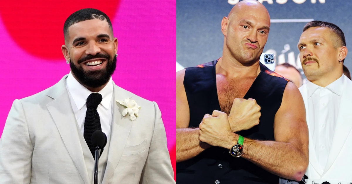 Drake slaps $565,000 bet on Tyson Fury to beat Oleksandr Usyk in title fight tonight