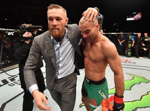 Conor McGregor and Artem Lobov