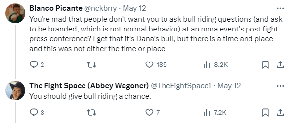 MMA journalist who asked Dana White about being branded snaps back at Ariel Helwani amid criticism 5 Dana White
