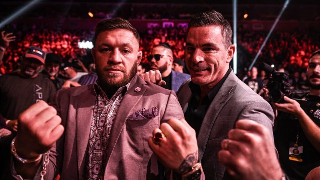 Conor McGregor and BKFC president David Feldman