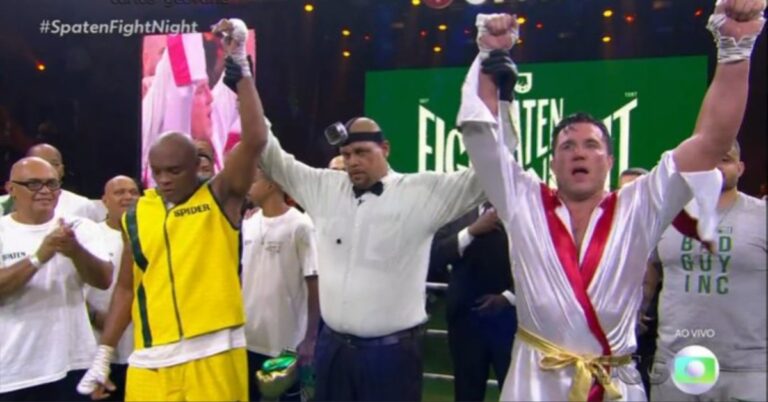 Anderson Silva and Chael Sonnen fight to a draw in uneventful boxing bout - Silva vs. Sonnen Highlights