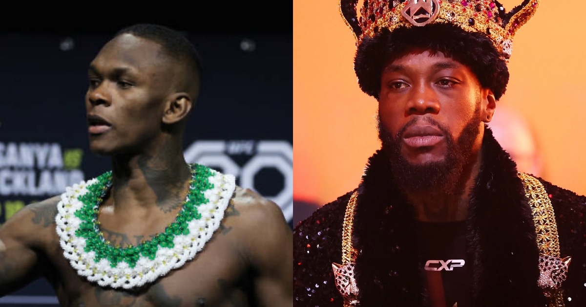 Israel Adesanya slaps big money bet on Deontay Wilder to land KO win against Zhilei Zhang tonight