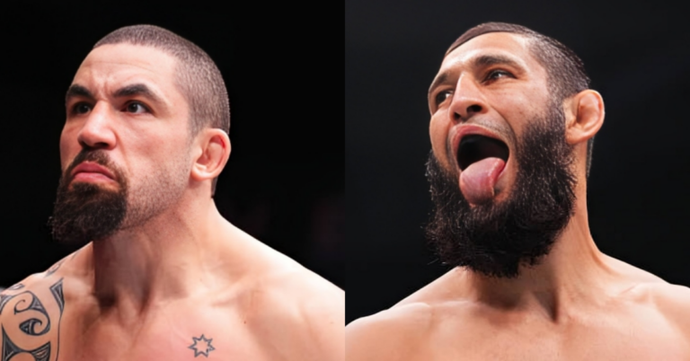 Robert Whittaker claims Khamzat Chimaev dodged a bullet I would've starched him as well