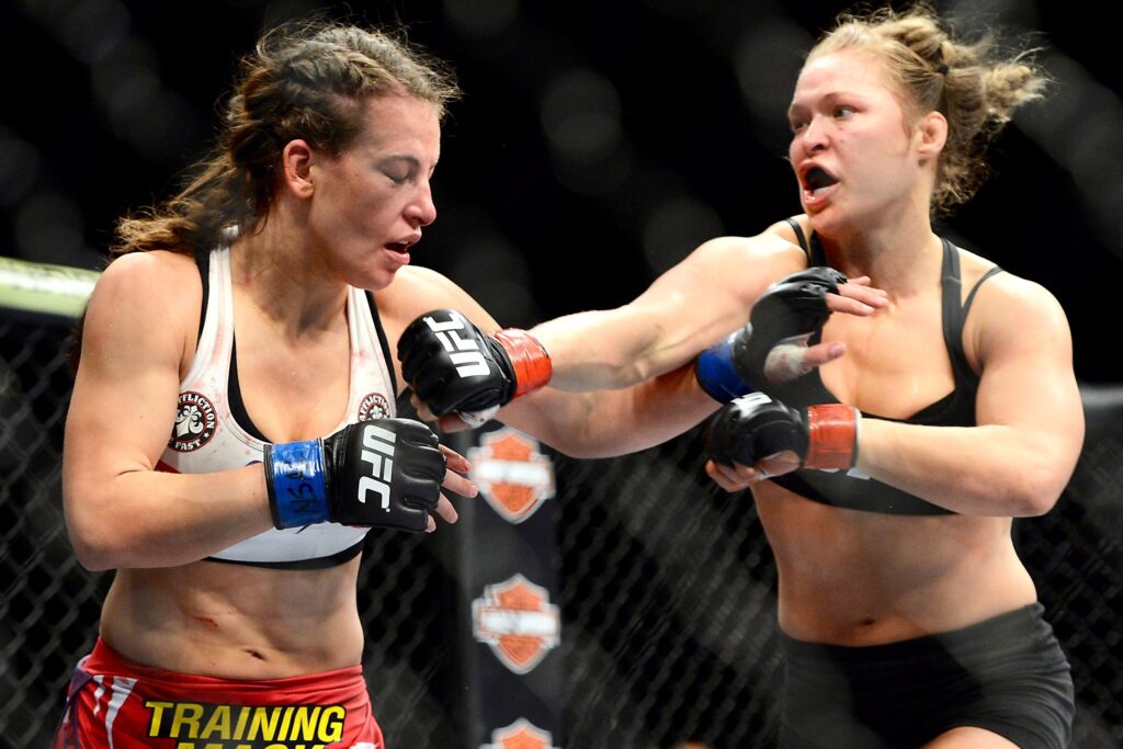 Ex-UFC champion Miesha Tate slams Ronda Rousey for being more focused on 'self instead of self-growth' 4 Ronda Rousey