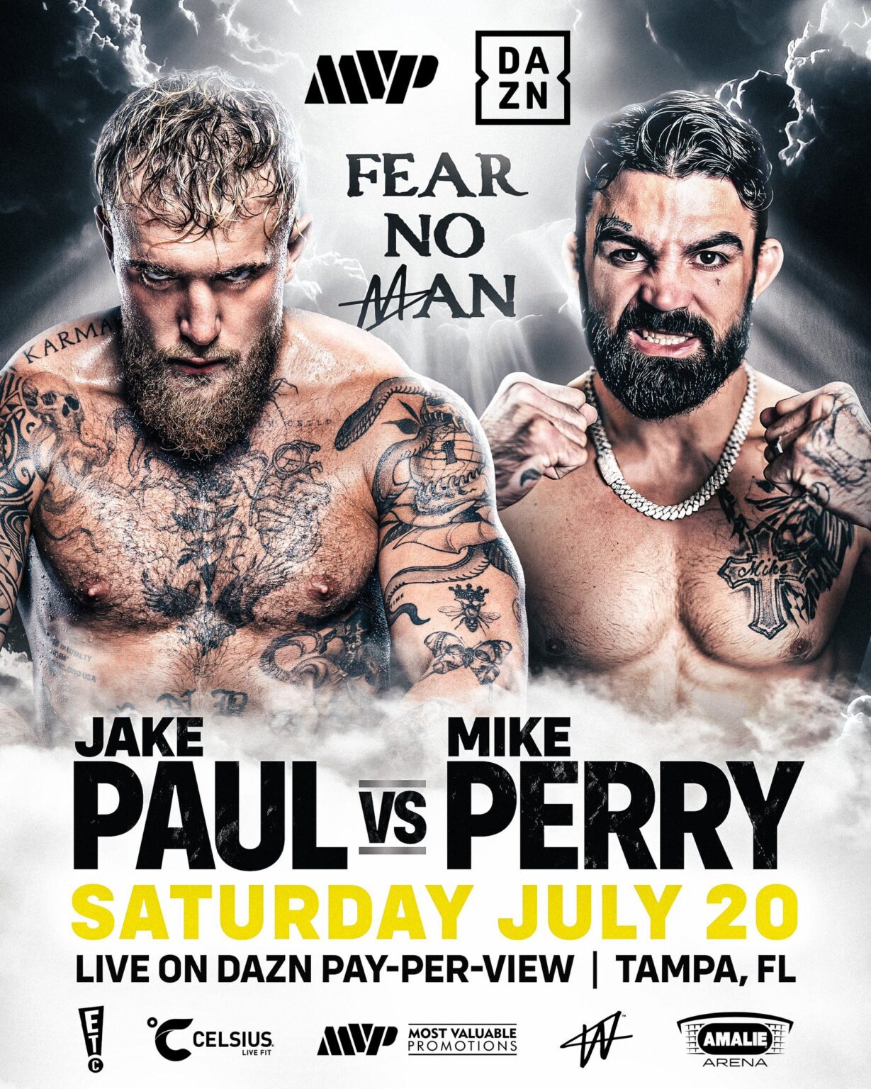 Jake Paul vs Mike Perry Fight Card, Betting Odds, Start Time