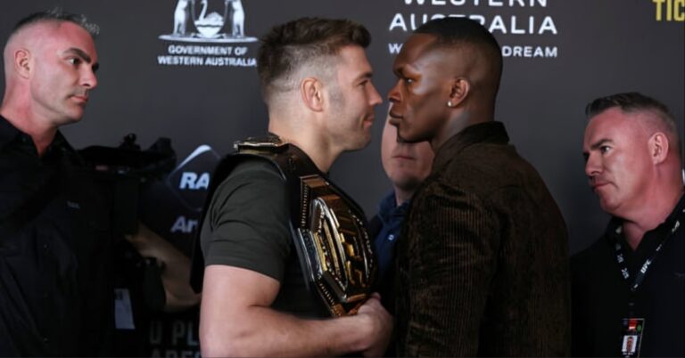 Dricus du Plessis mocks Israel Adesanya over kiss me jibe ahead of UFC 305 I'm not a dog