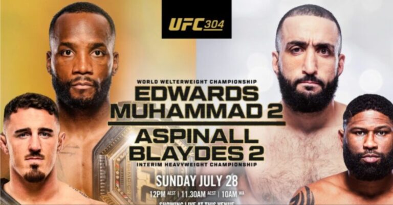 How to Watch UFC 304 and What Time is UFC 304?