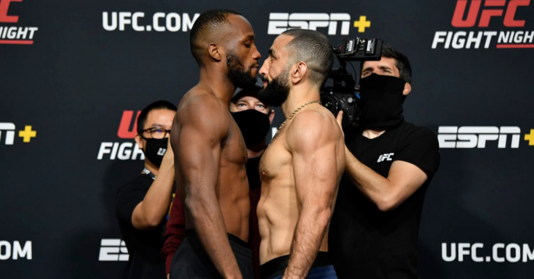 UFC 304 Weigh-Ins Leon edwards Belal