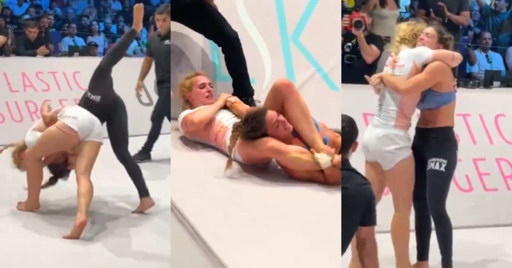 How Ffion Davies Is Flipping the Script in the World of Grappling “If you can’t see it, you can’t be it." 3 Ffion Davies Submits Mackenzie Dern CJI Armbar