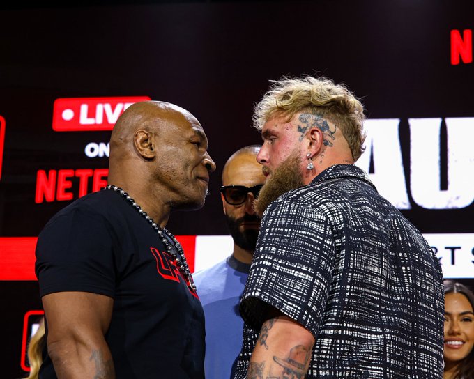 Mike Tyson is Haunted by His Past: "I break out in handcuffs ... I wish I could stop that guy." 3 Mike Tyson vs. Jake Paul
