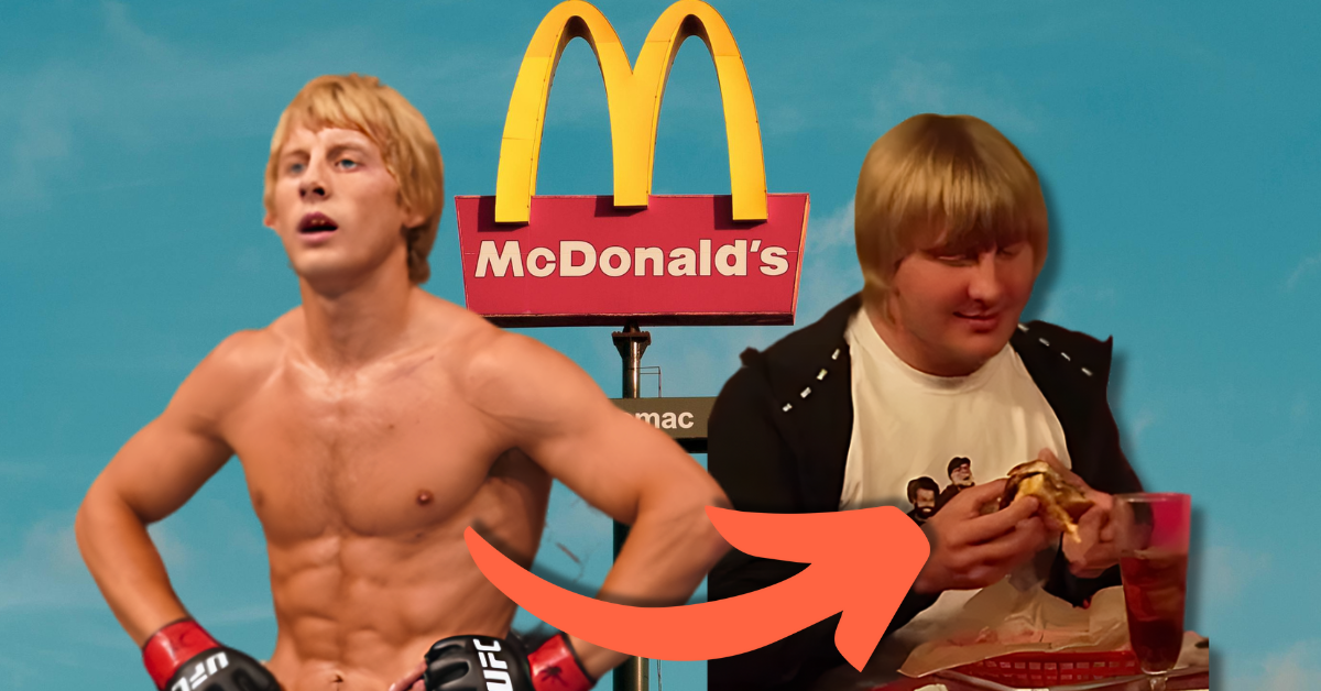 Study: Paddy Pimblett eating the equivalent of 116 Big Macs per Week for Stunning Weight Gain 1 Paddy Pimblett diet weight