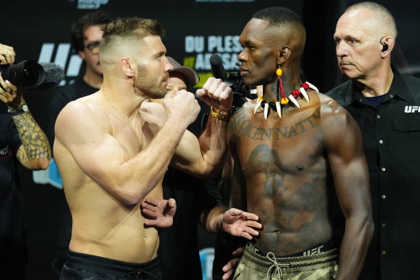 Israel Adesanya reacts to Dricus du Plessis servant jibe: 'That's rich coming from someone who owned slaves' 3 ddp izzy