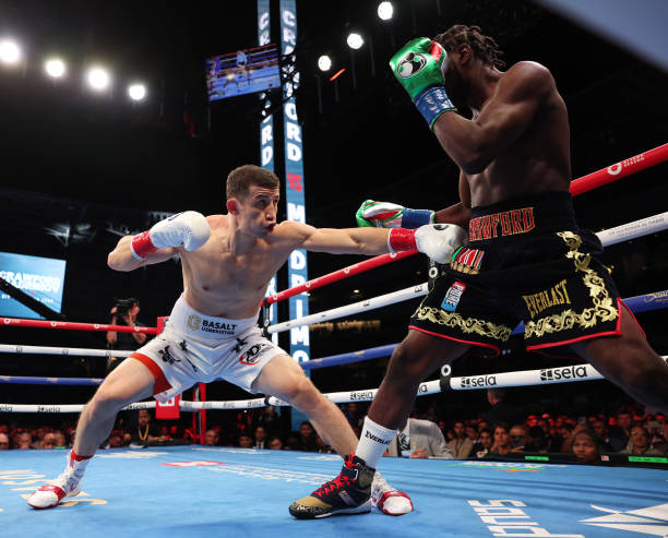 Terence Crawford defeats Israil Madrimov, wins world title in fourth division - Crawford vs. Madrimov Highlights 3 Terence Crawford