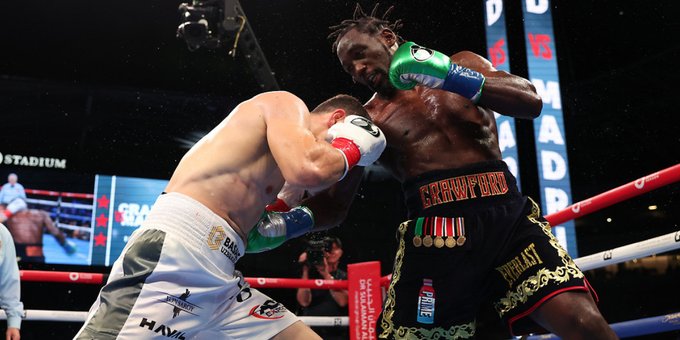 Terence Crawford defeats Israil Madrimov, wins world title in fourth division - Crawford vs. Madrimov Highlights 4 Terence Crawford