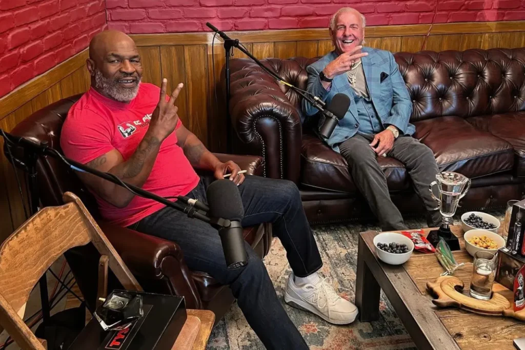 When Ric Flair Tried to Out-Smoke Mike Tyson: "I didn't even know where I was" 3 Mike Tyson and Ric Flair