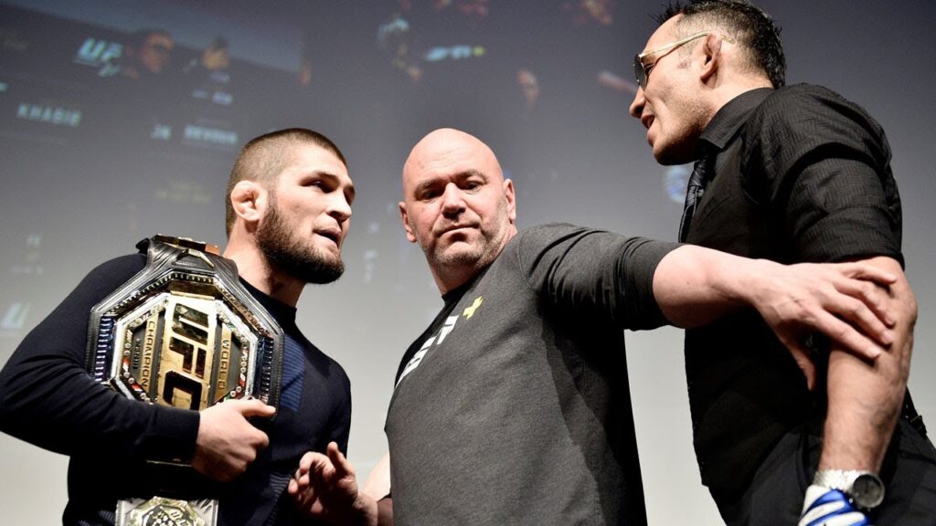 Khabib Nurmagomedov "Sad" he never faced Tony Ferguson 3 Khabib vs. Tony Ferguson