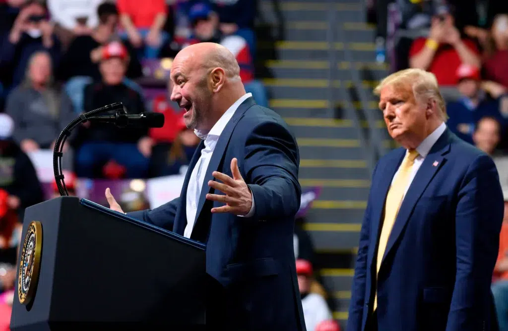 Dana White Claims Donald Trump is the Greatest Fighter of All-Time 4 Dana White and Donald Trump