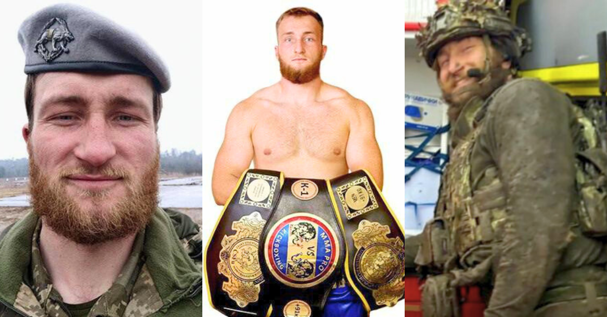 Champion Kickboxer Roman Golovatyuk Dies in Ukraine Conflict Facing Russia 1 Roman Golovatyuk