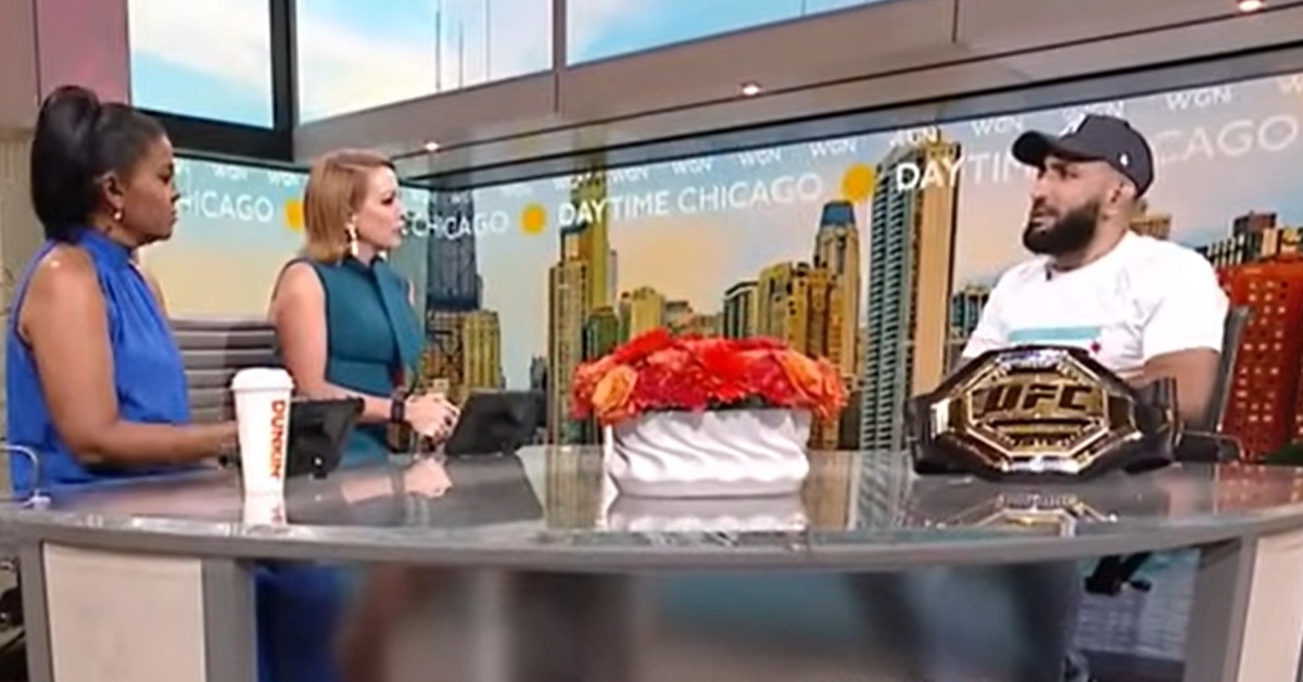 Belal Muhammad Laughs Off ‘Street Fighter’ Label in Chicago News Segment