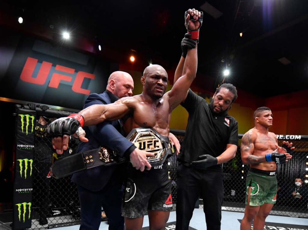 Kamaru Usman Responds to Belal Muhammad’s Diss: "Keep dropping corny, weak diss tracks" 3 Belal Muhammad and Kamaru Usman
