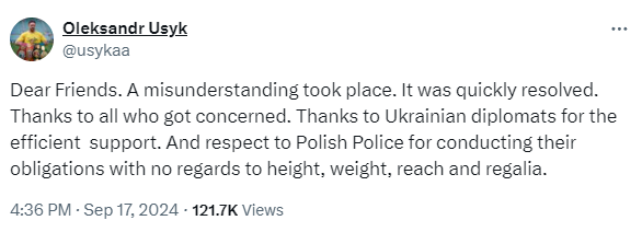 Ukrainian President Zelenskyy Steps In As Oleksandr Usyk Was Arrested in Airport 2 Oleksandr Usyk