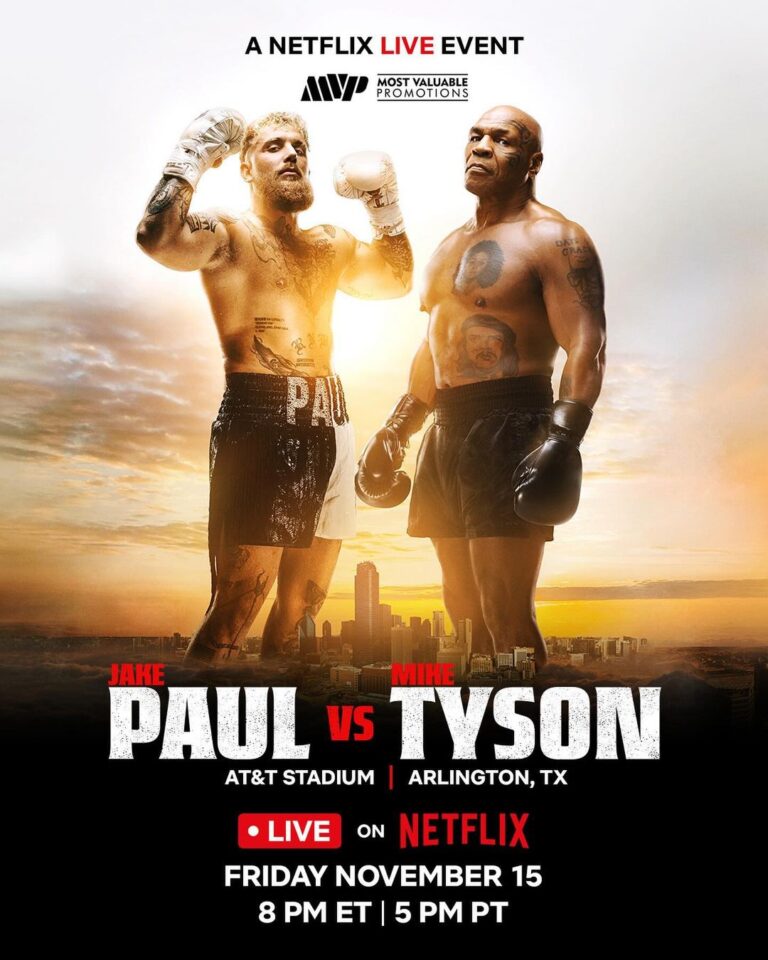 Jake Paul Vs. Mike Tyson Fight Card, Betting Odds, Start Time