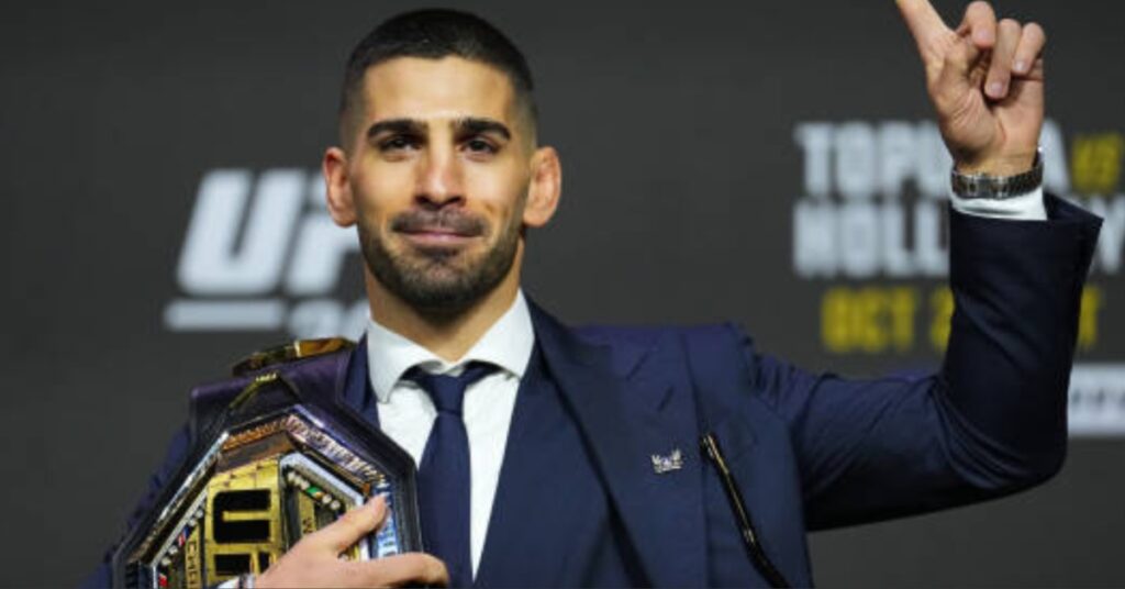 Belal Muhammad mocks Ilia Topuria's triple champ dreams: ‘Napoleon syndrome’ 4 Ilia Topuria Takes Aim at Belal Muhammad: ‘He’s a Bum’ and a ‘Walk in the Park’ to Defeat