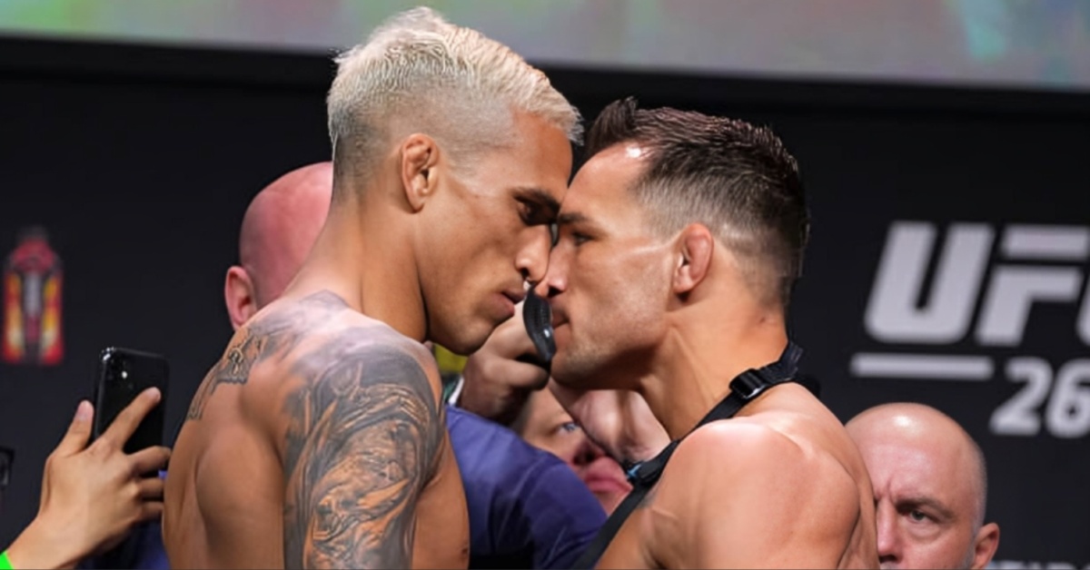 Charles Oliveira opens as big betting favorite to beat Michael Chandler in UFC 309 rematch 1 Charles Oliveira Michael Chandler
