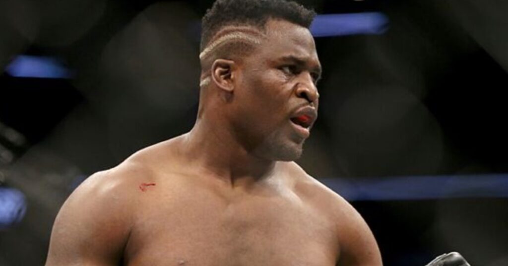 Video - Francis Ngannou features in surprise appearance at UFC Atlanta weigh ins 4 Francis Ngannou