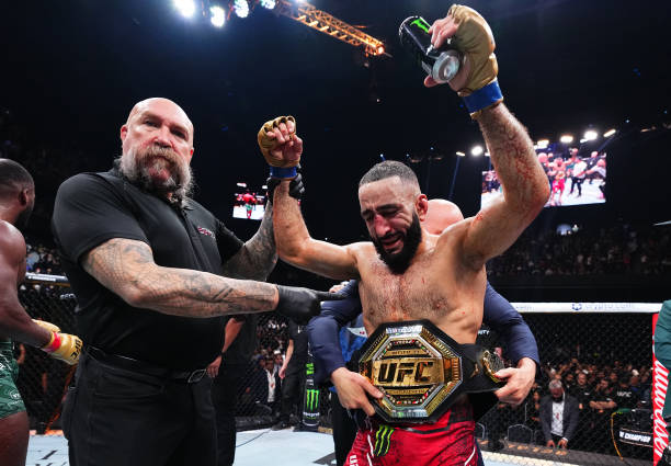 Ilia Topuria Takes Aim at Belal Muhammad: ‘He’s a Bum’ and a ‘Walk in the Park’ to Defeat 4 gettyimages 2164000814 612x612 1