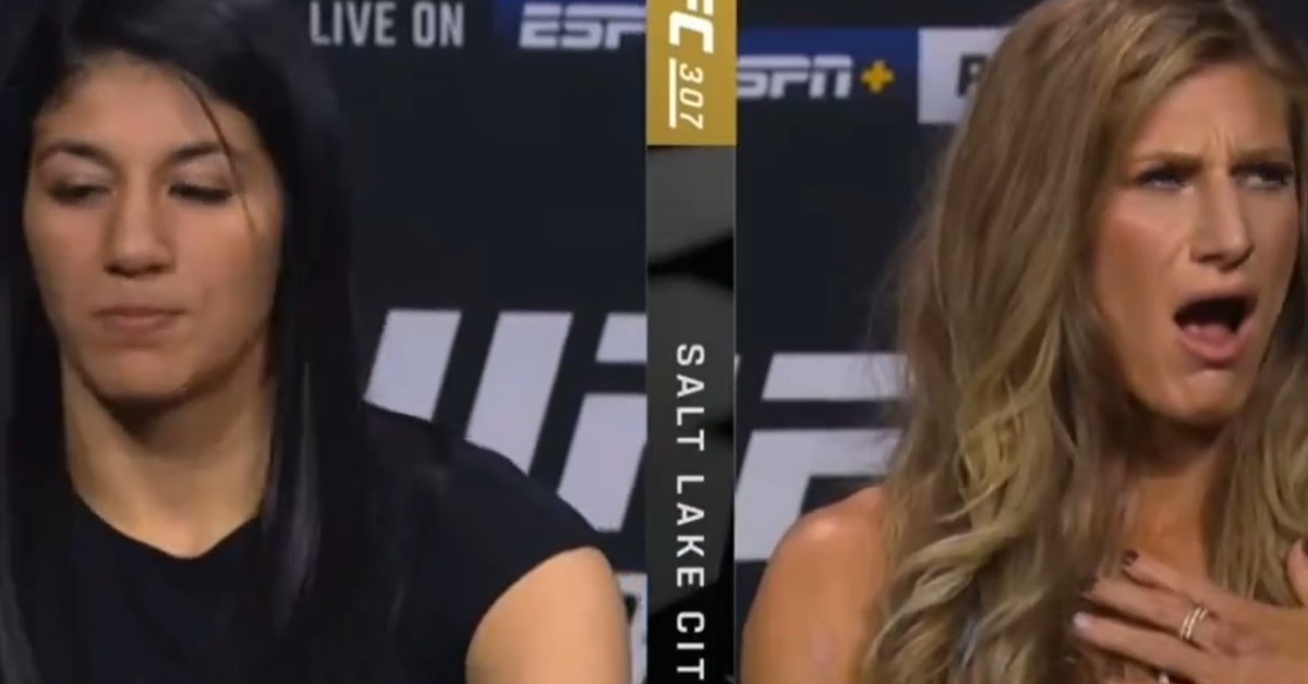Kayla Harrison Shrugs Off Ketlen Vieira’s ‘Ugly Face’ Mockery Before UFC 307 Bout 1 Ketlen Vieira, Kayla Harrison